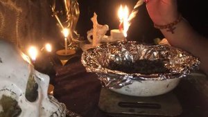 Очищение от кладбищенской остуды. Чистка