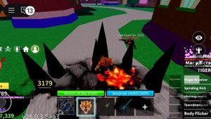 обзор на новый фрукт тигра | блокс фрукт | роблокс