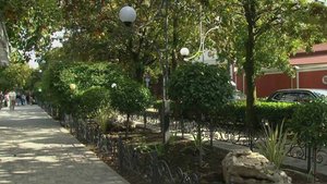 В центре Адлера открыли новый сквер