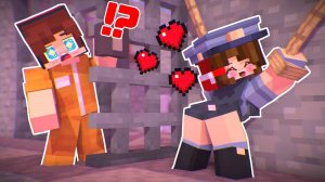 MAIZEN ： JJ Sister PRISON GAMES with the warden？! - Minecraft Animation JJ & Mikey
