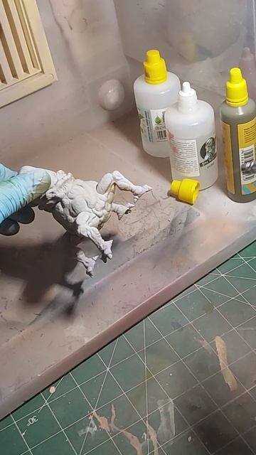 Распечатал крипера на принтере и покрасил  #minecraft  #майнкрафт