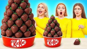 Большая, Средняя или Маленькая Тарелка Челлендж | Удивительные Кухонные Рецепты Candy DO