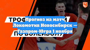 Прогноз на матч Локомотив Новосибирск — Газпром-Югра 1 ноября