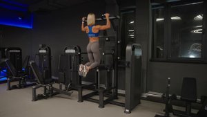 Тренажер U3009D Турник, брусья с противовесом