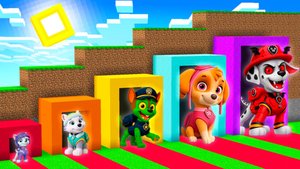 НАШЕЛ УКРАДИ ЩЕНЯЧИЙ ПАТРУЛЬ ПОРТАЛ в МАЙНКРАФТ PAW PATROL МУЛЬТИК