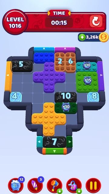 Color Block Jam 1016 Уровень