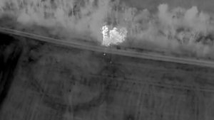 Бои в населенном пункте Красногорское. Запарожская область.