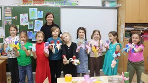 В Школе "МОРОЗКО" состоялся мастер-класс по изготовлению свечей ко Дню Семьи, Любви и Верности