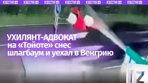 Украинский «ухилянт» снес шлагбаум и пограничника на КПП с Венгрией