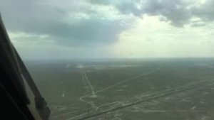 Заход на посадку Байконур ап Крайний .