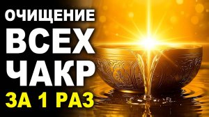 Полная ЧИСТКА 7 чакр за 1 сеанс — медитация устраняет весь негатив