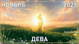 ♍️ Дева — ноябрь 2025 порядок и вдохновение
