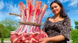 Запечённые Говяжьи Ребрышки в Тандыре! Прямиком с рынка!