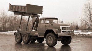 Как в СССР развивались самосвалы с подъёмом кузова?