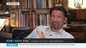 60-летие отмечает известный крымскотатарский художник Исмет Шейх-Заде