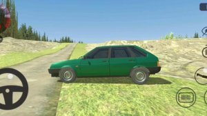 Максим поехал на девятке переделать подвеску, и сразу прокатился