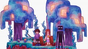 Minecraft 1.21.5 /  переместился в незер и добыл золото!