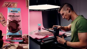 Я снял для Мистера Биста рекламу его шоколадок