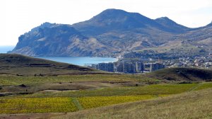 У холма Волошина. Коктебель.