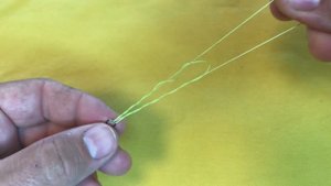 Необычный Рыболовный узел_ Как привязать крючок, вертлюжок.