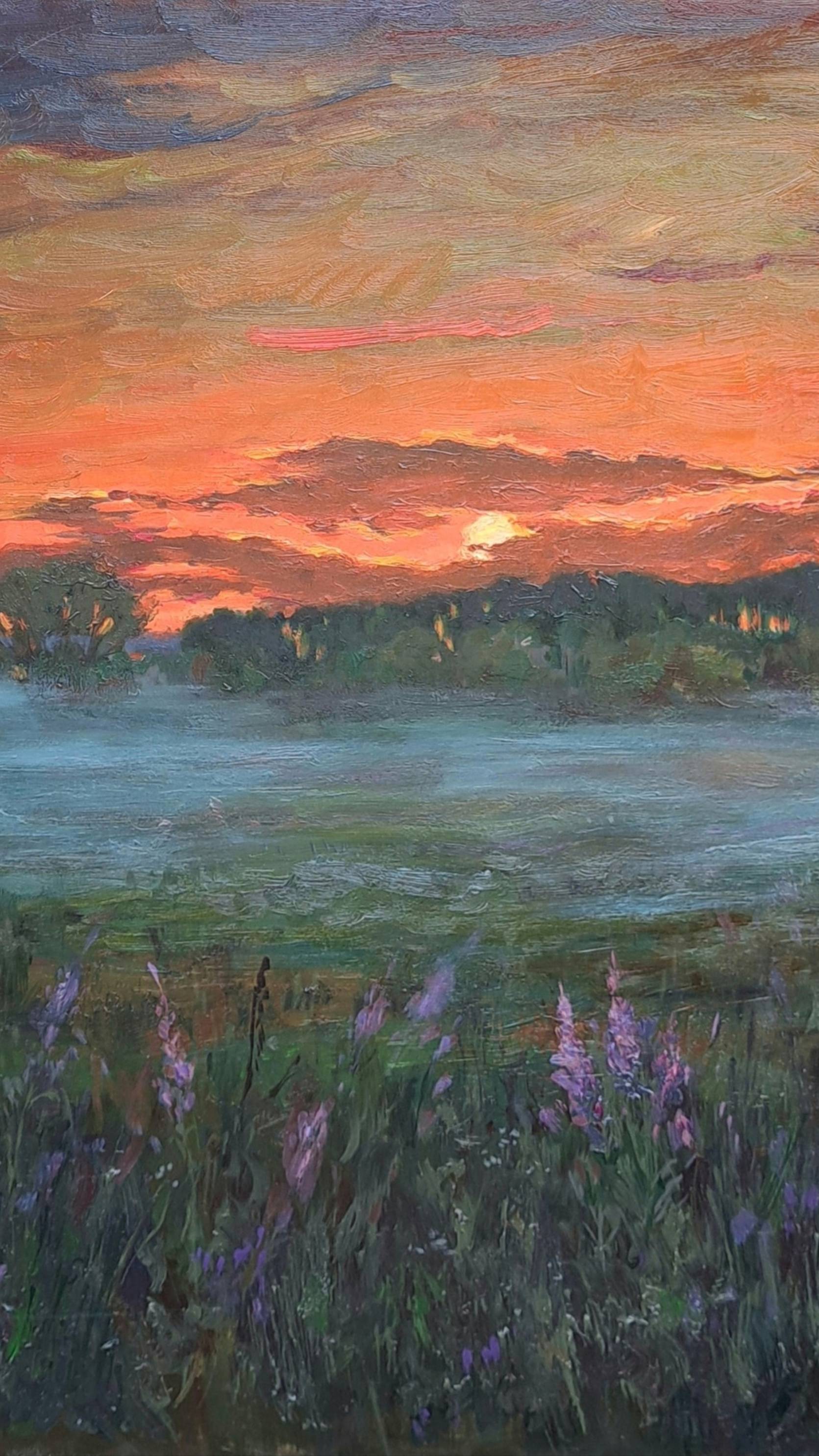 Моя картина "Иван-Чай"