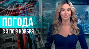 Погода на неделю 3–9 ноября 2025. Прогноз погоды. Беларусь | Метеогид