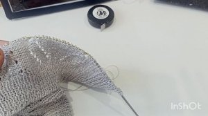 МК.продолжение по кофточке "Россыпь Серебра "/2 часть