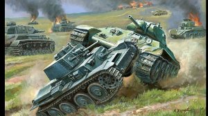 танковая боталия в игре polyfield