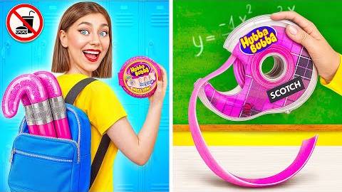 Как Пронести Сладости в Класс | Сумасшедший Челлендж от Candy DO смотреть онлайн