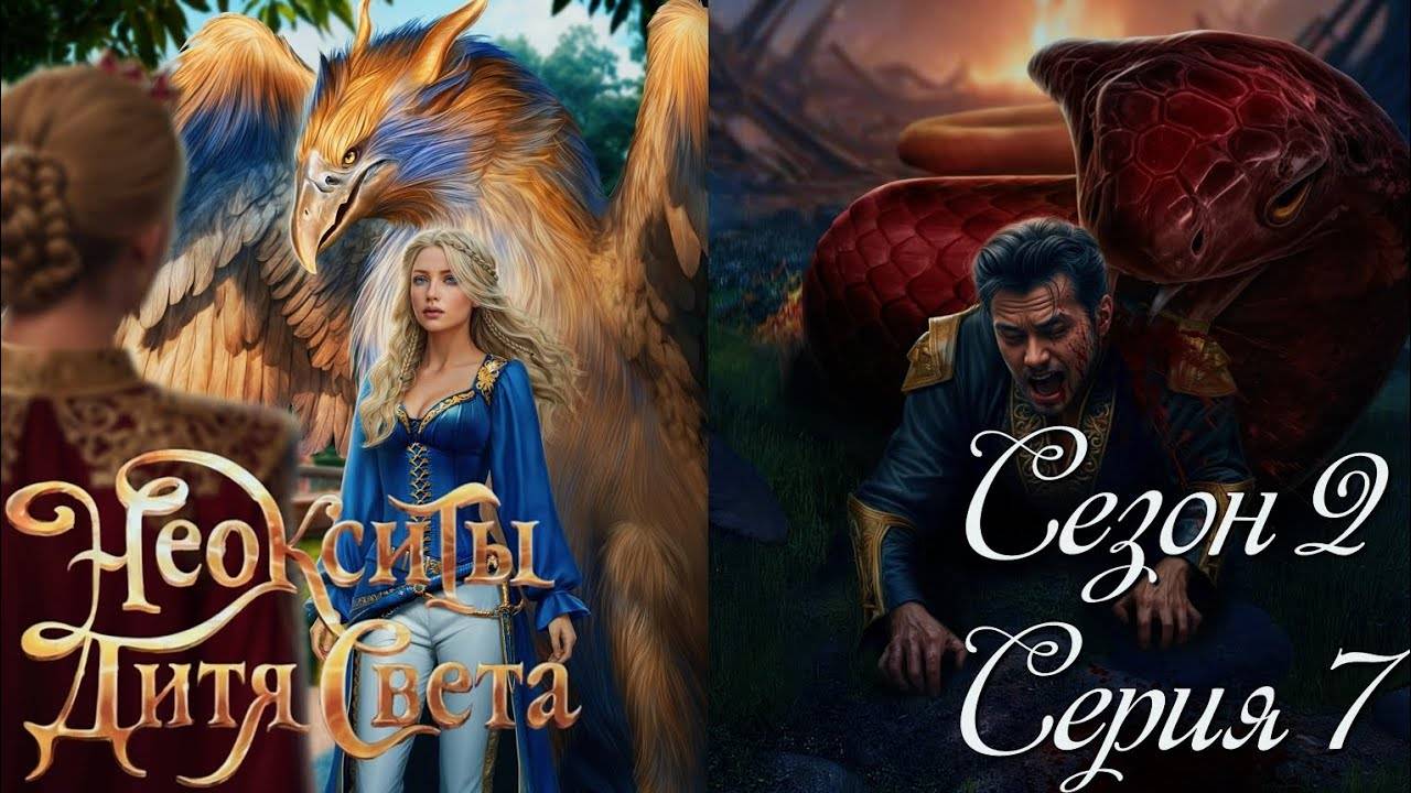 ✨Неокситы: Дитя Света✨ 2 сезон 7 серия Падение пера ♥Истории Другого Мира♥ смотреть онлайн