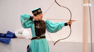Джангариада первых собрала любителей стрельбы из лука, борьбы и шахмат