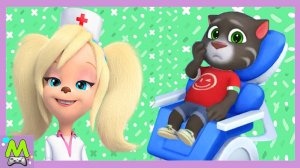 Барбоскины против Говорящего Тома.Конкурс Стоматологов.Кто Лучший Зубной Врач в Мульт Играх