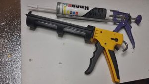 ПИСТОЛЕТ для герметика - проверка функций.