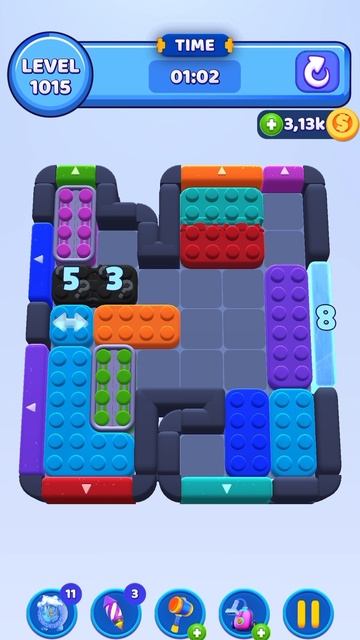 Color Block Jam 1015 Уровень