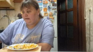 мукбанг  ем жареную картошку  ой как  кусно