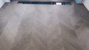 .Инженерная доска французская ёлочка 🇫🇷🌲в коричнево-серых тонах