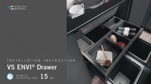 Установка системы VS ENVI Drawer