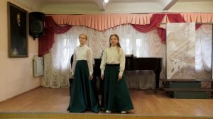 Я учу английский. Л.Марченко. Исп.Злата Горкушина, Ксения Никитина, ДШИ  им.П.И. Чайковского