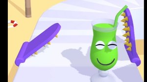 Juice Run - это игра, в которой сок используется для паркура. Juice Run - это игра, в которой сок и