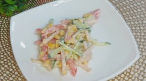 Салат "Русская Красавица", очень вкусно и просто!