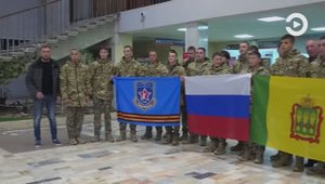 Пензенские участники сборов «Гвардеец» отправились в Беларусь