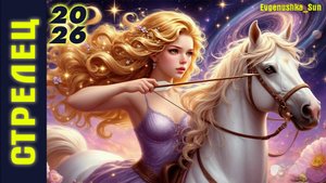 Судьба! Стрельцы прогноз на 2026 год 🔥Любовная любовь, беременность, переезд. Прогноз от Евгеньюшки