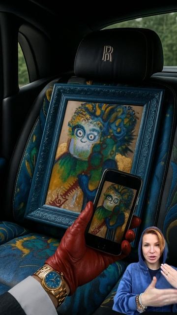 Джистпортрет™ — портрет души™ от Евгении Романюк«Подарок отца дочери» Часть 3