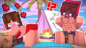 Сестра Джей Джей ОБОЖАЕТ пикник на ОСТРОВЕ？! - Анимация для Майнкрафта