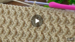 Узор крючком  🙂  #всевжизнисвязано #вязаниекрючком