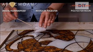 СТЕКЛЯННАЯ КАРТИНА \ МОЗАИЧНЫЙ ВИТРАЖ