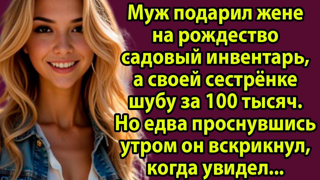 «Он дарил шубы сестре, а мне — инструменты. Но утром меня не стало» Слушать реальные истории о жизни смотреть онлайн