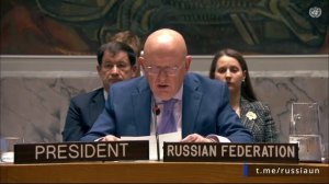 В.А.Небензя в ООН по продлению мандата Контрольной миссии ООН в Колумбии, Нью-Йорк, 31 октября