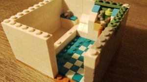 ЛЕГО САМОДЕЛКА ВАННАЯ КОМНАТА