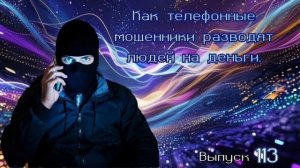 Как телефонные мошенники разводят людей на деньги. Выпуск 113